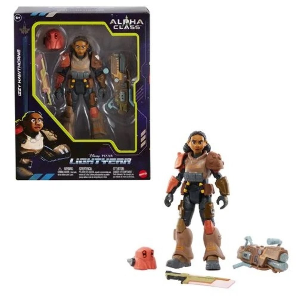 NEW ! Disney Pixar Lightyear Alpha Class Izzy Hawthorne Action Figure